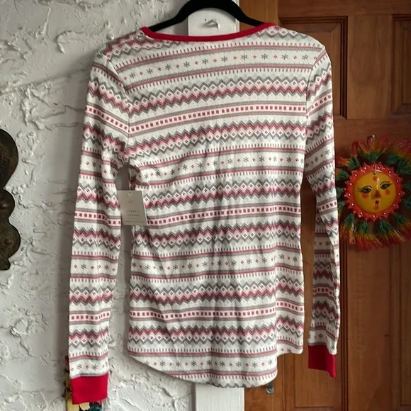 NWT- LC Lauren Conrad Holiday PJ Set - Picture 5 of 16